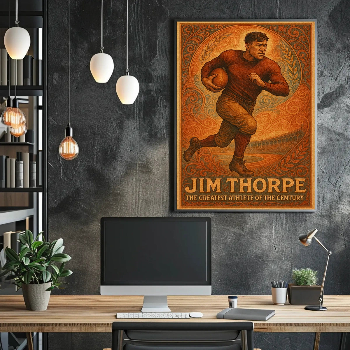 Celebrating Jim Thorpe Poster