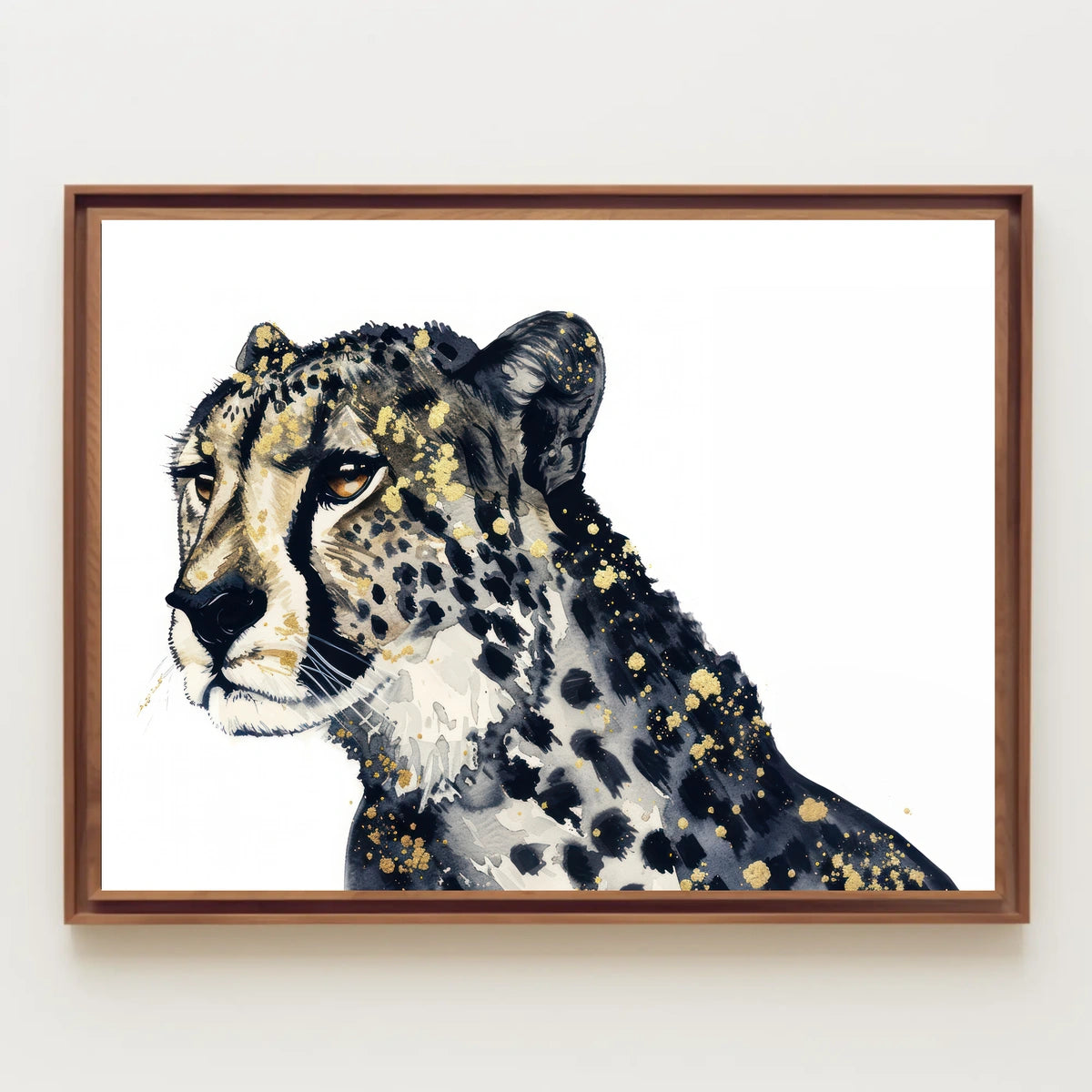 Majestic Cheetah Art Poster