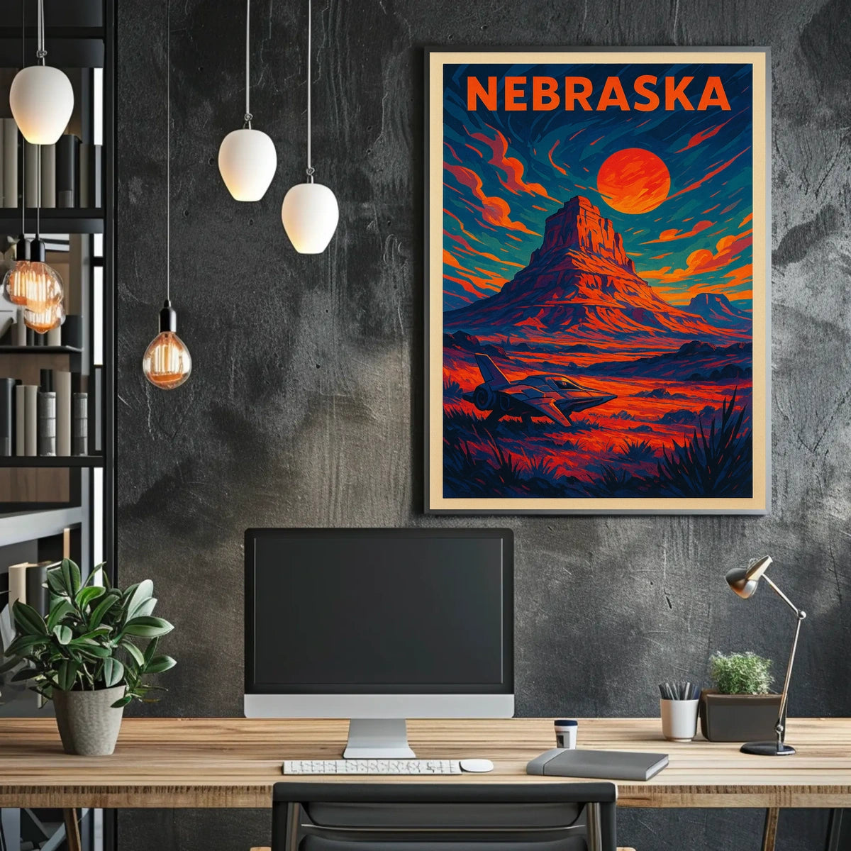 Nebraska Dreamscape Poster