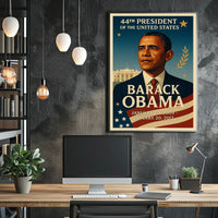 Obama Presidency Inspirational Leadership Historical or Presidential Poster