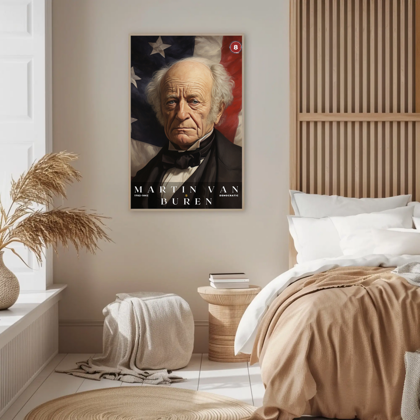 Martin Van Buren 8th President Of The United States Portrait