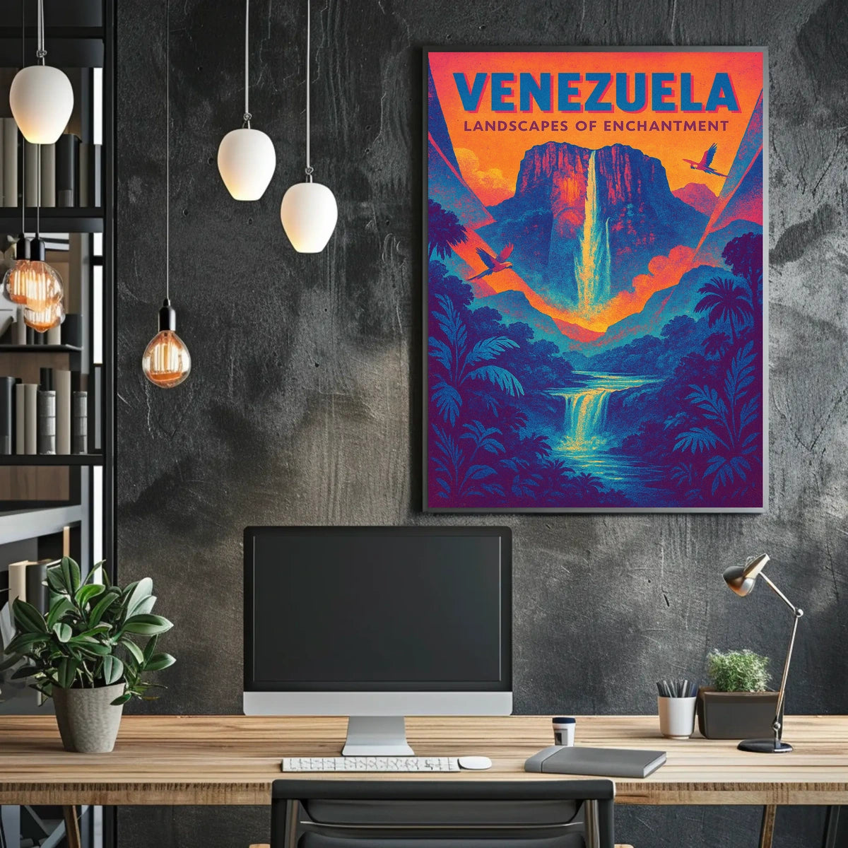 Venezuela Landscapes Of Enchantment Poster