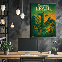 Experience Brazil A Symphony of Culture and Nature Poster