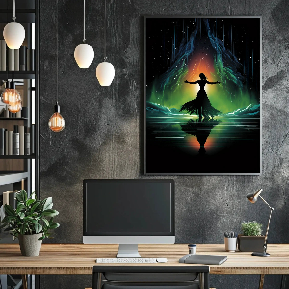 Dance Of The Aurora Poster