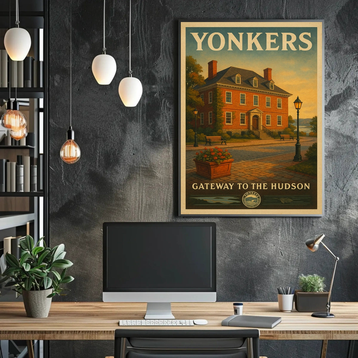 Yonkers Gateway to the Hudson Poster