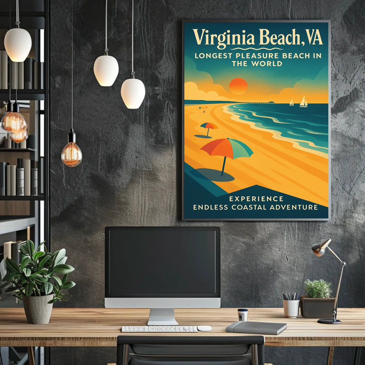Virginia Beach Adventure Poster