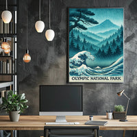 Olympic National Park Poster PosterGoat