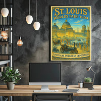 St. Louis World's Fair 1904 Poster PosterGoat