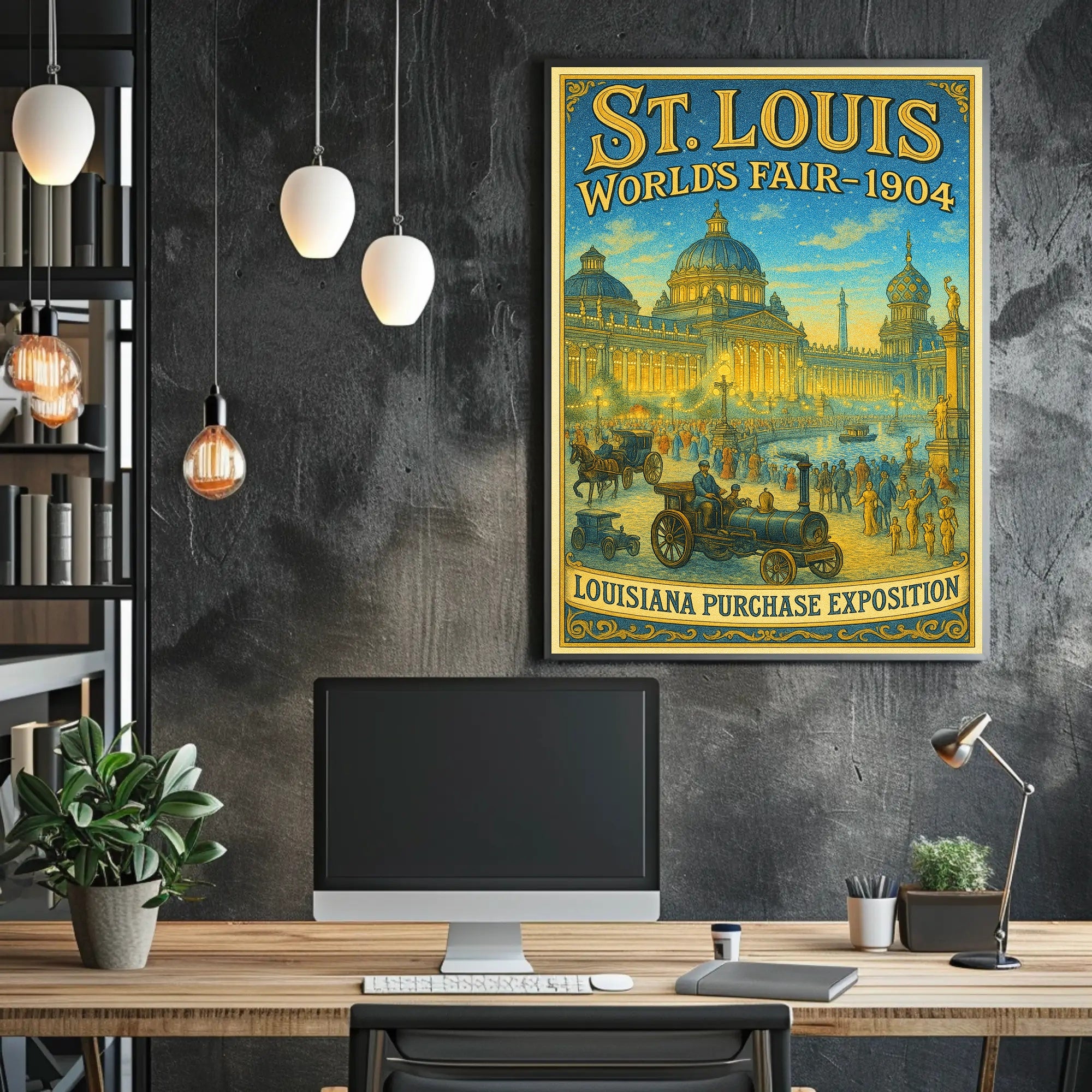 St. Louis World's Fair 1904 Poster PosterGoat
