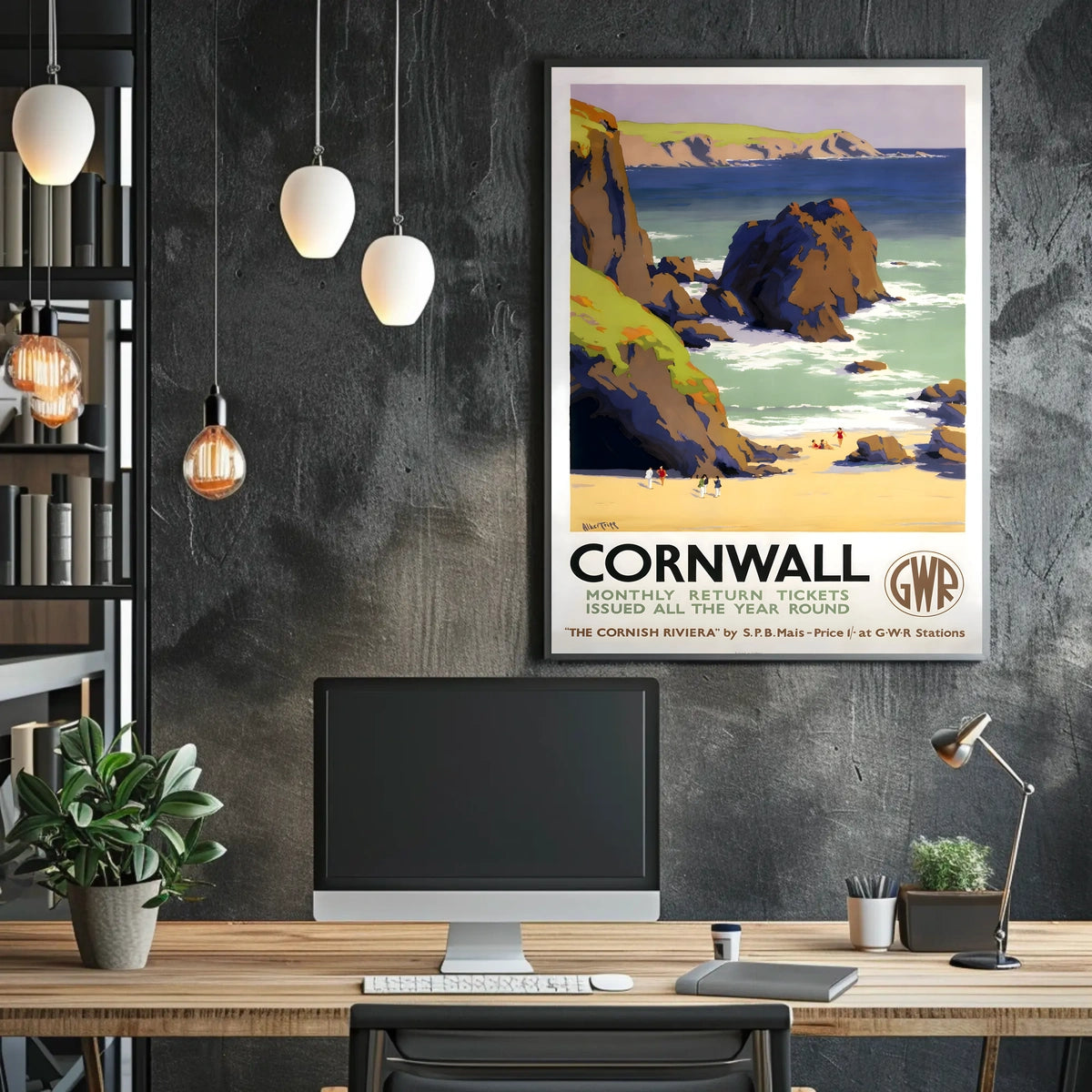 Discover Cornwall Poster