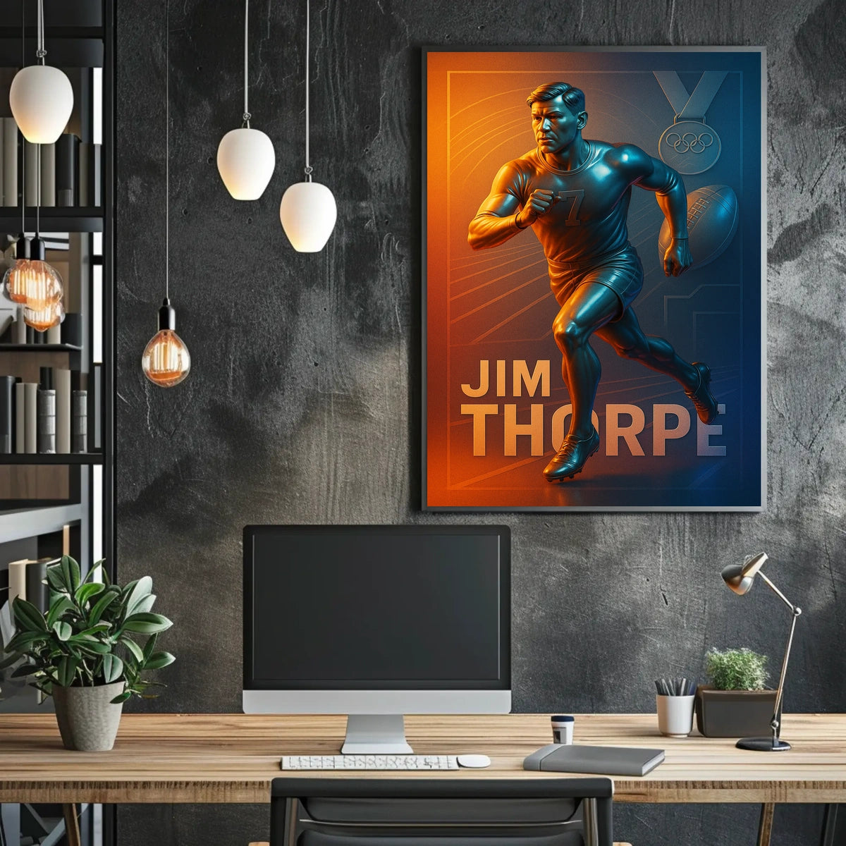 Celebrating Athletic Excellence Poster