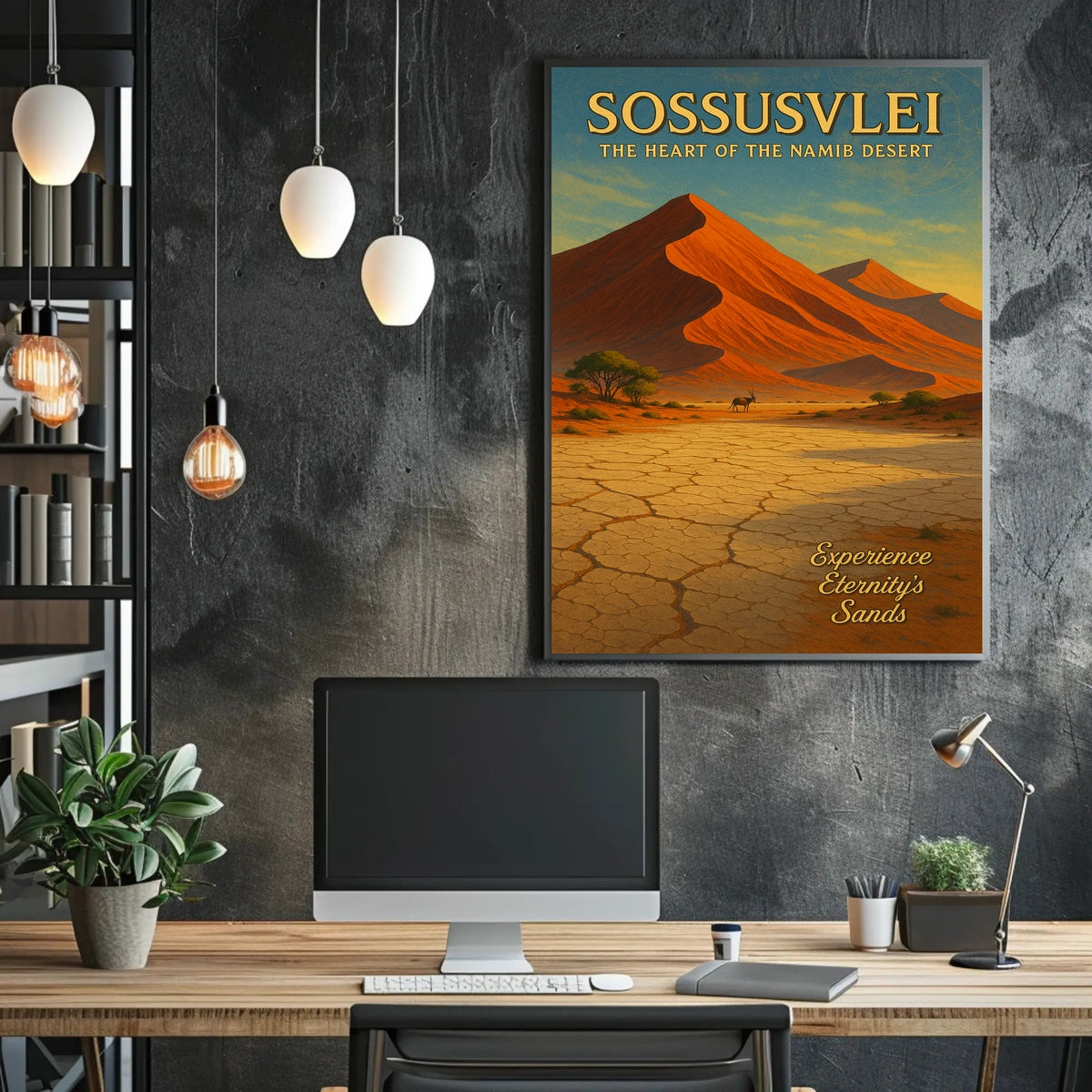 Sossusvlei The Heart of the Namib Desert Poster