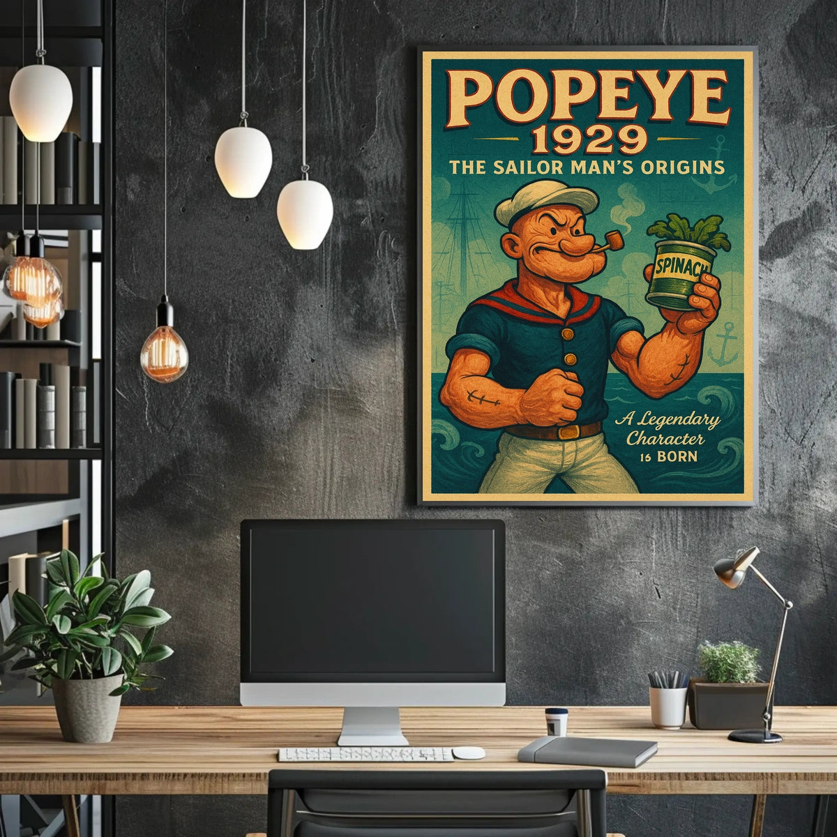 Popeye 1929 Art Poster POP-122
