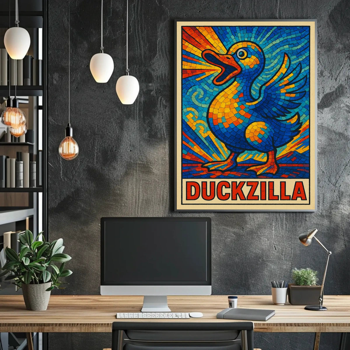 Duckzilla Poster