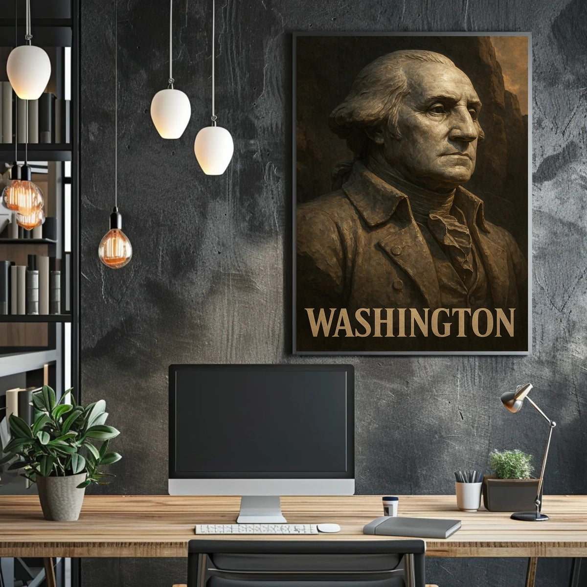 George Washington 1St President Poster