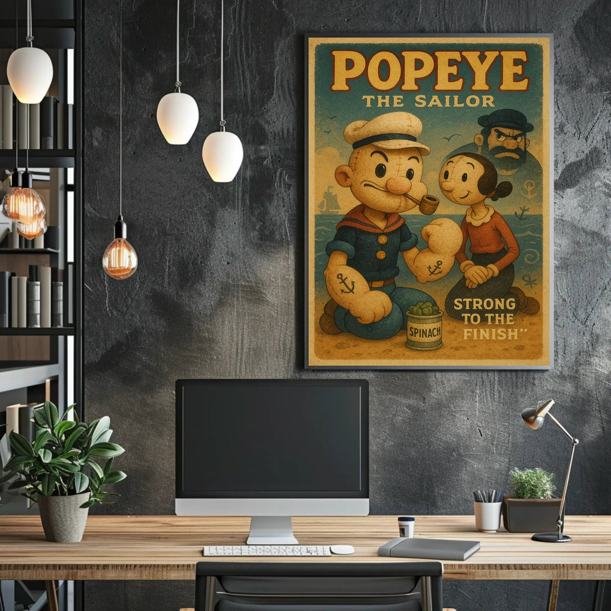 Popeye 1929 Art Poster POP-15