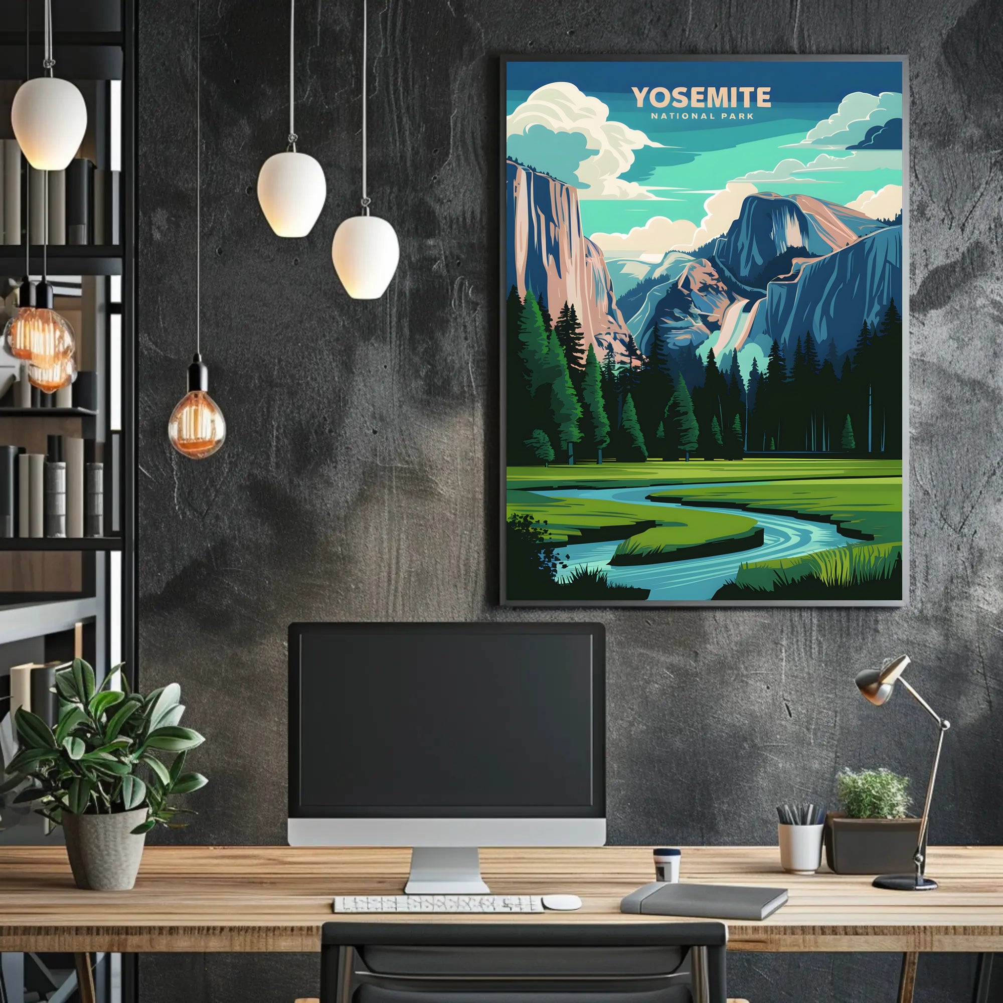 Yosemite National Park Poster