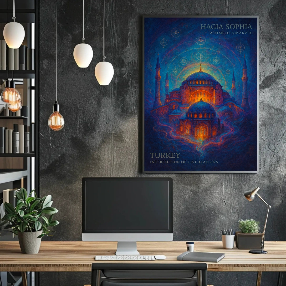 Hagia Sophia A Timeless Marvel Poster