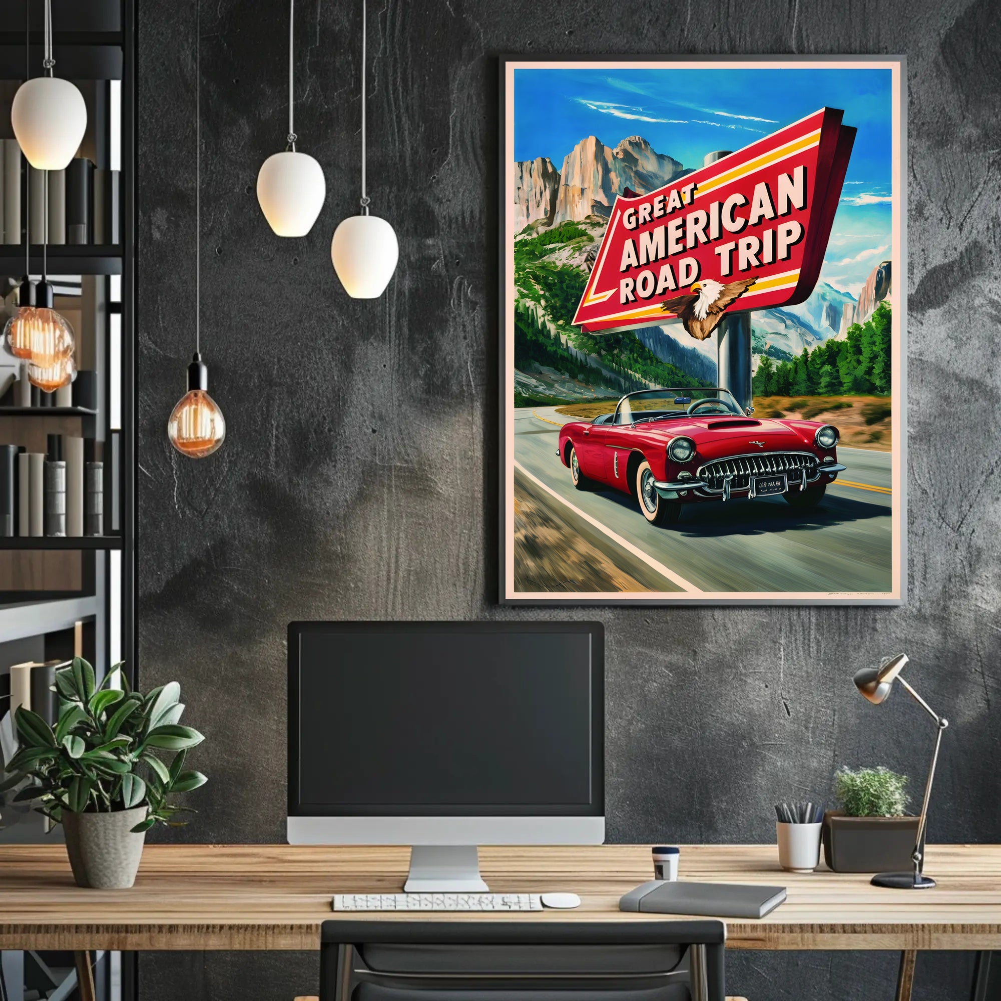 Great American Road Trip Poster