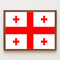 Georgia Flag Poster