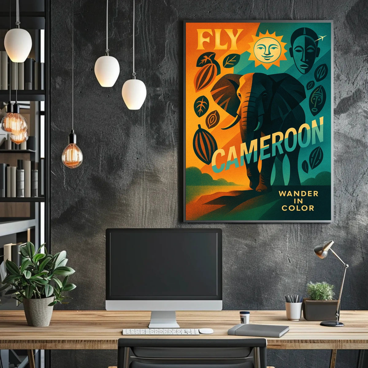 Fly Cameroon Poster