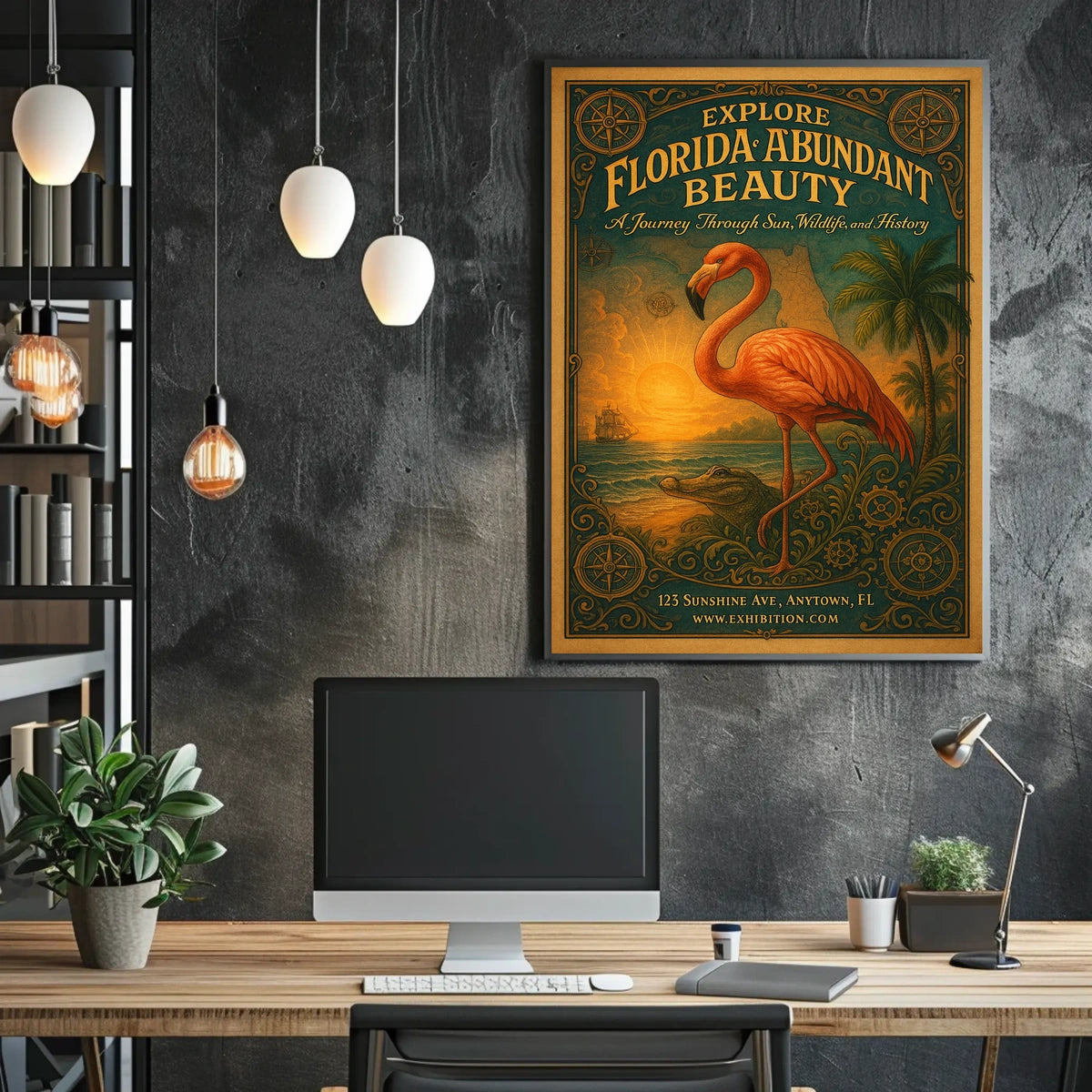 Explore Floridas Abundant Beauty Poster