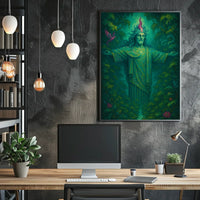 Enchanted Forest Guardian Poster
