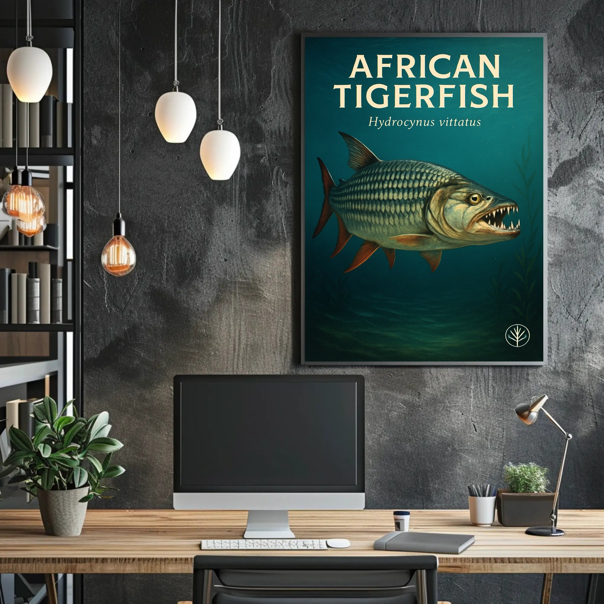 African Tigerfish Poster