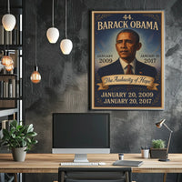 Barack Obama historical or presidential poster