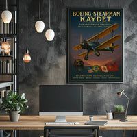 Boeing-Stearman Kaydet The Legendary Trainer Poster