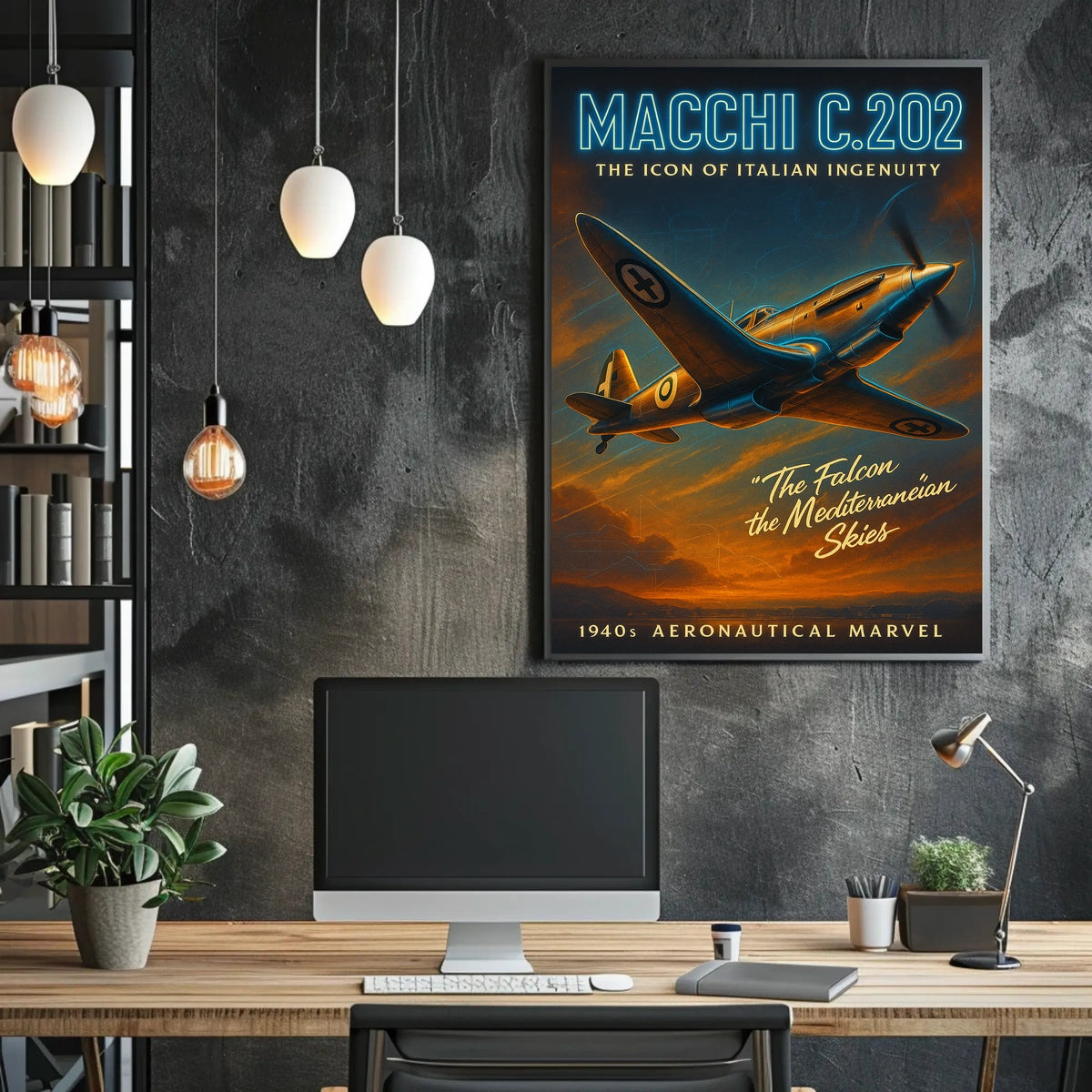 Macchi C.202 The Icon of Italian Ingenuity Poster
