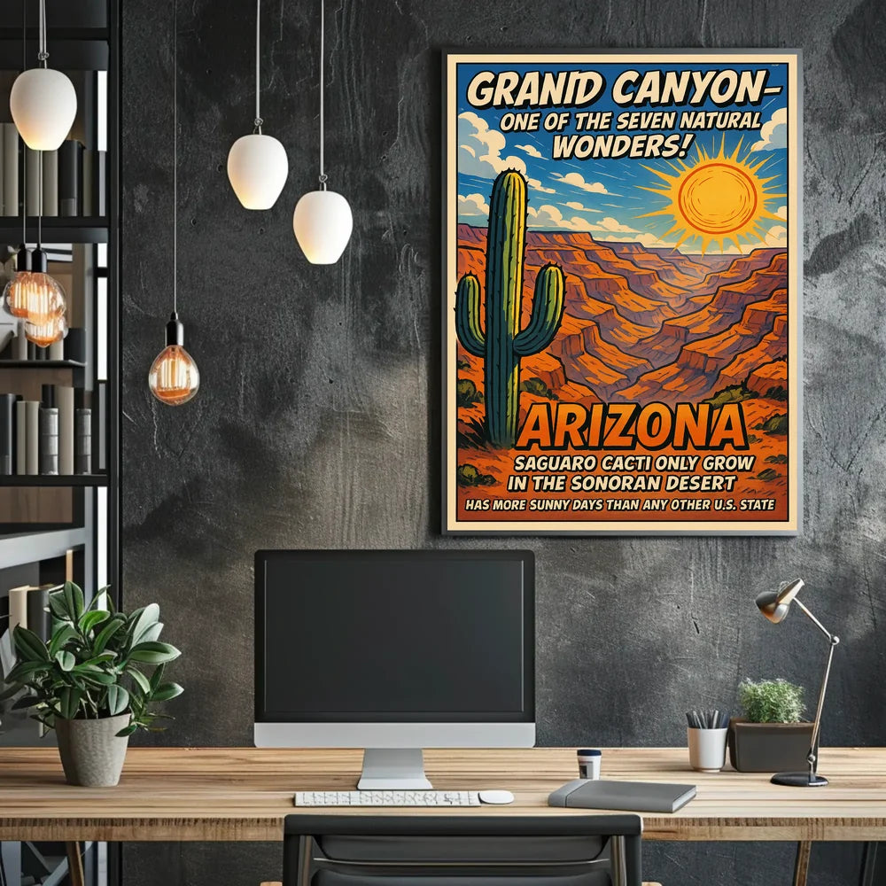 Grand Canyon and Sonoran Desert Adventure Poster