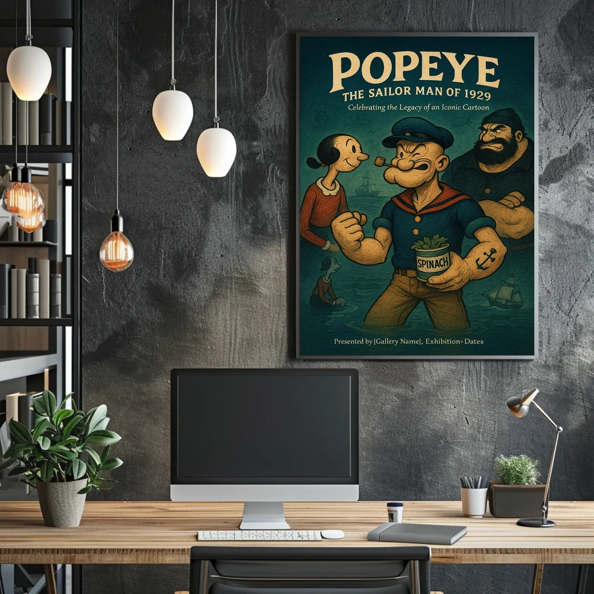 Popeye 1929 Art Poster POP-132