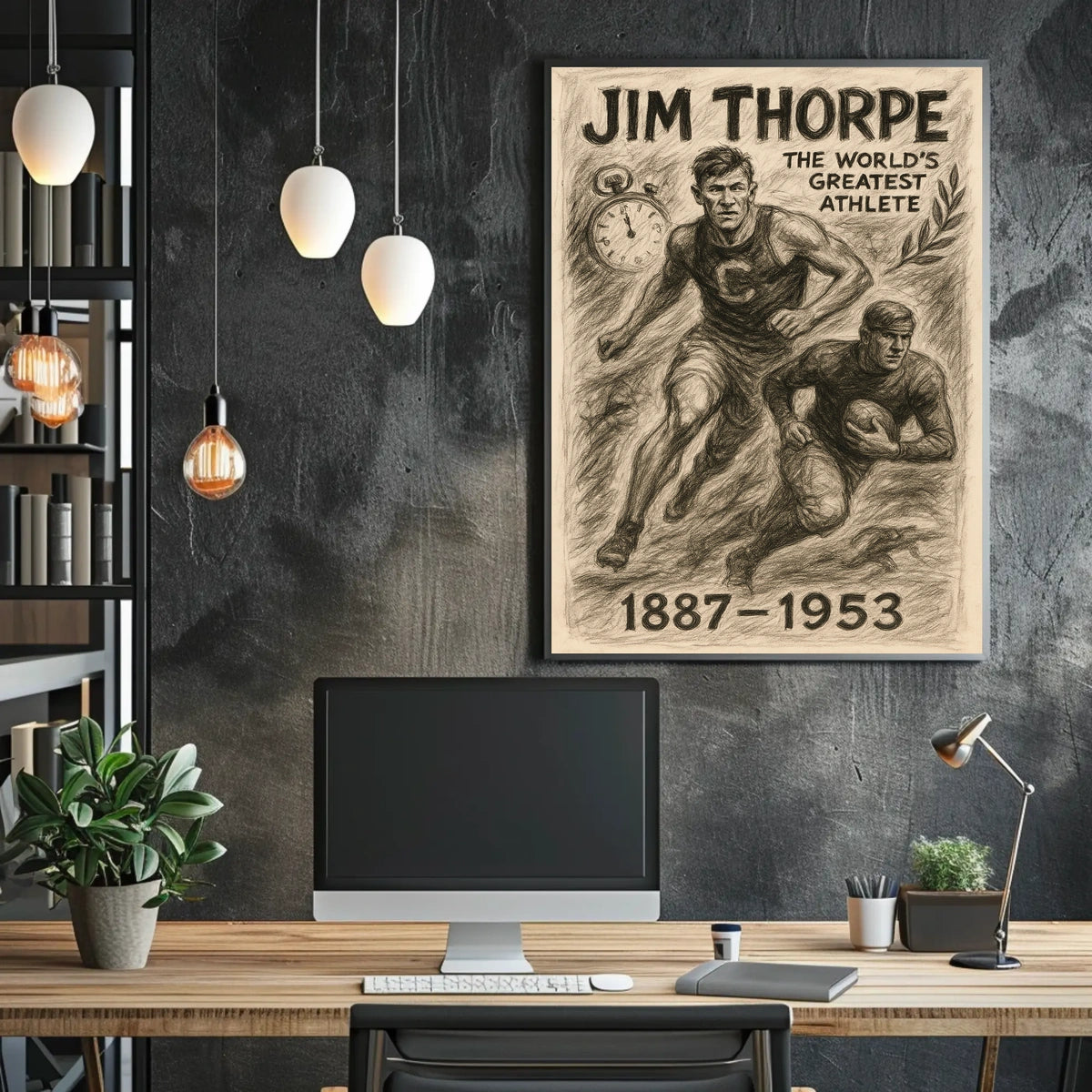 Celebrating a Legendary Athlete Poster