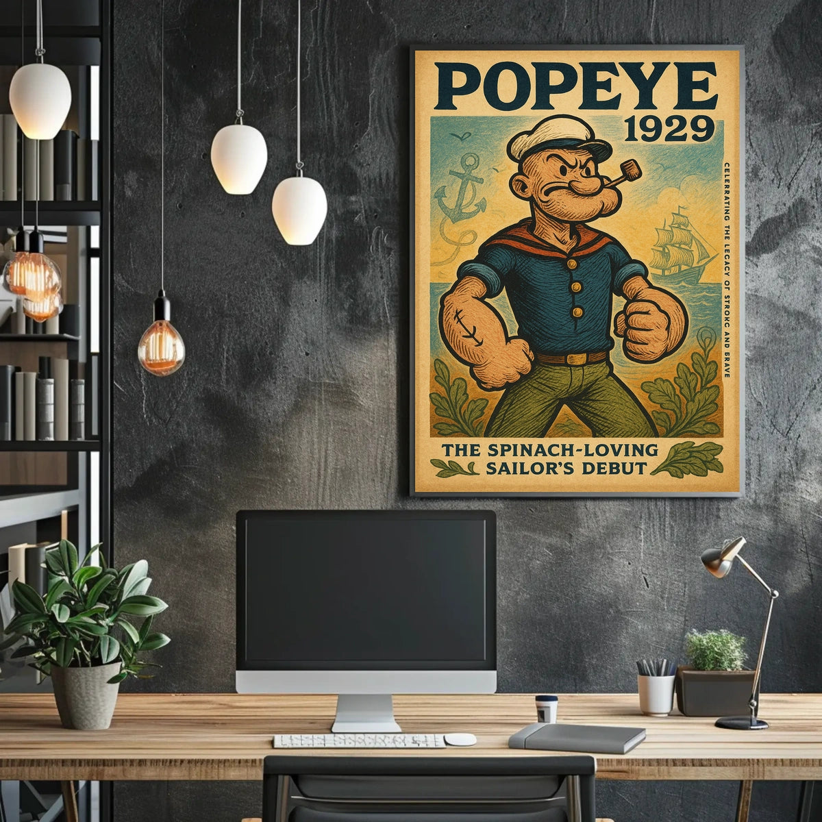Popeye 1929 Art Poster POP-06