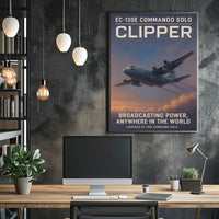EC-130E Commando Solo Military Recruitment Poster