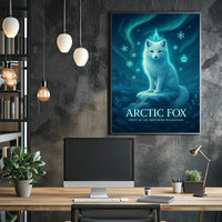 Arctic Fox Spirit of the Northern Wilderness Poster