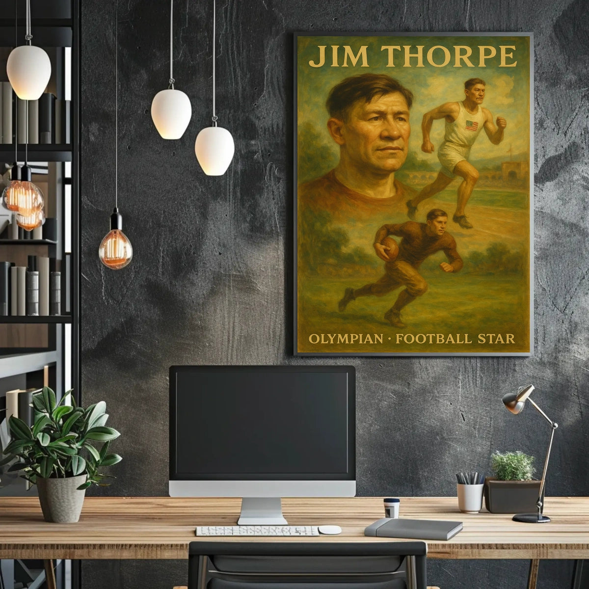 Celebrating a Legendary Athlete Poster