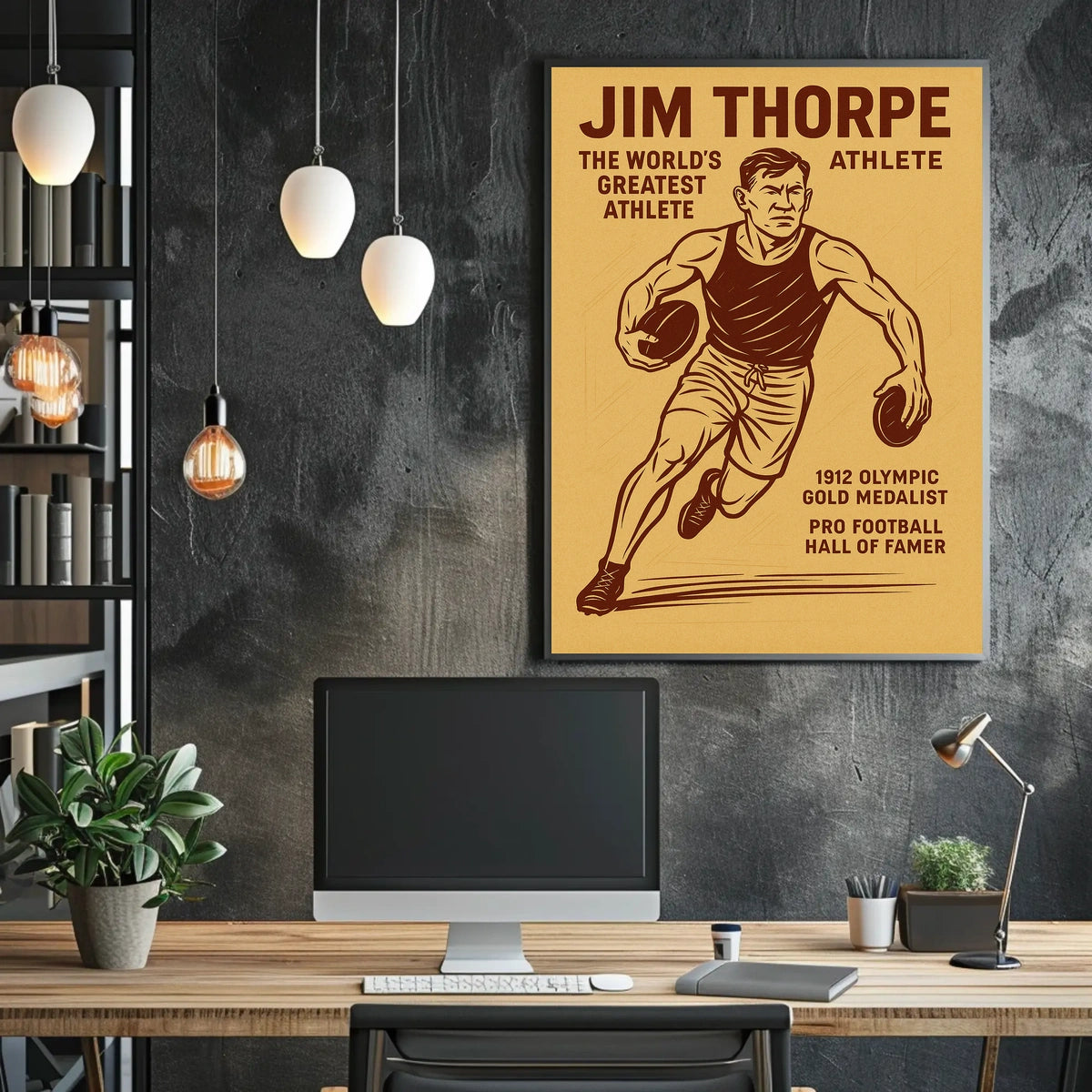 Celebrating Jim Thorpe Worlds Greatest Athlete Jim Thorpe Poster