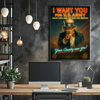 Join the U.S. Army for Freedom Poster