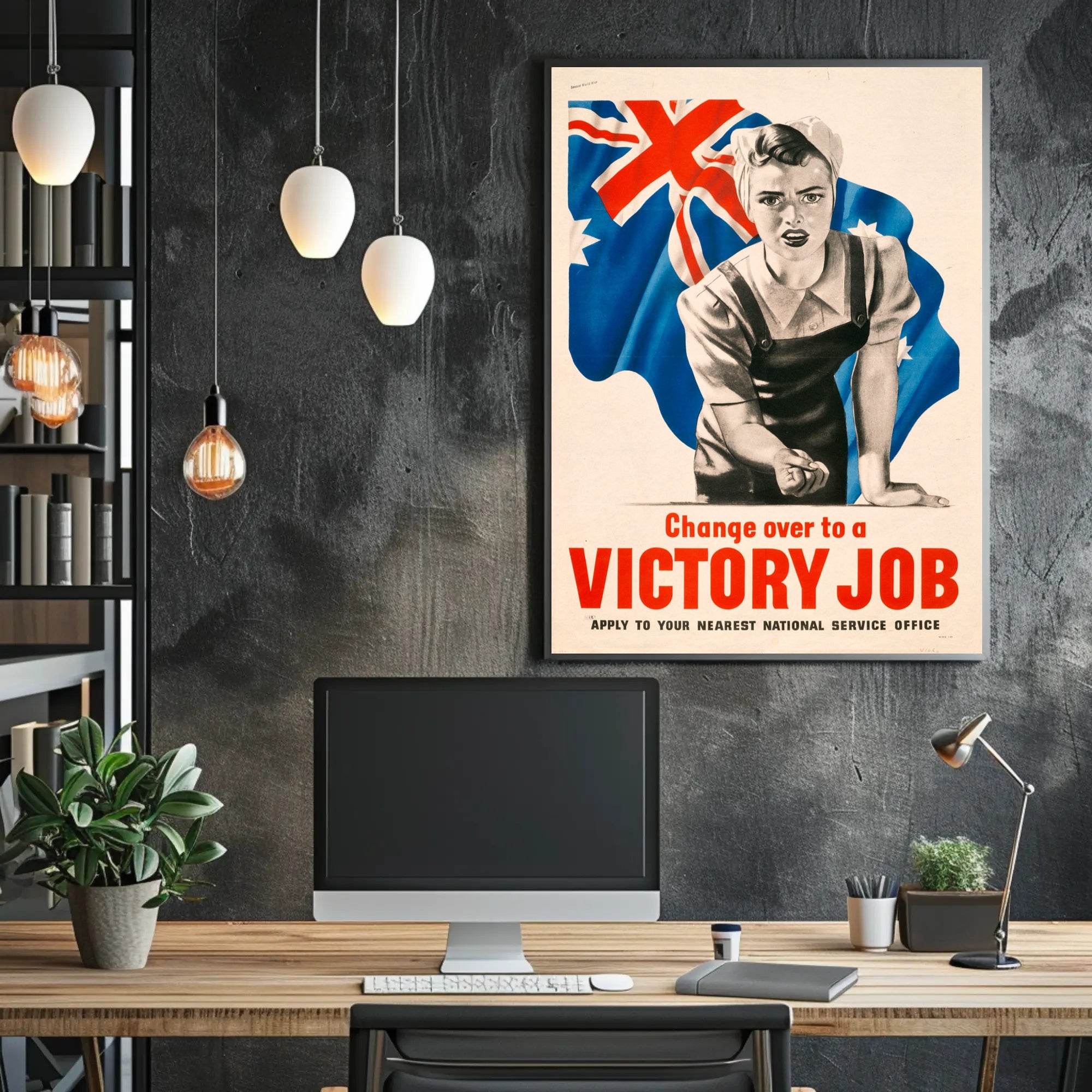 Victory Job Recruitment Poster PosterGoat