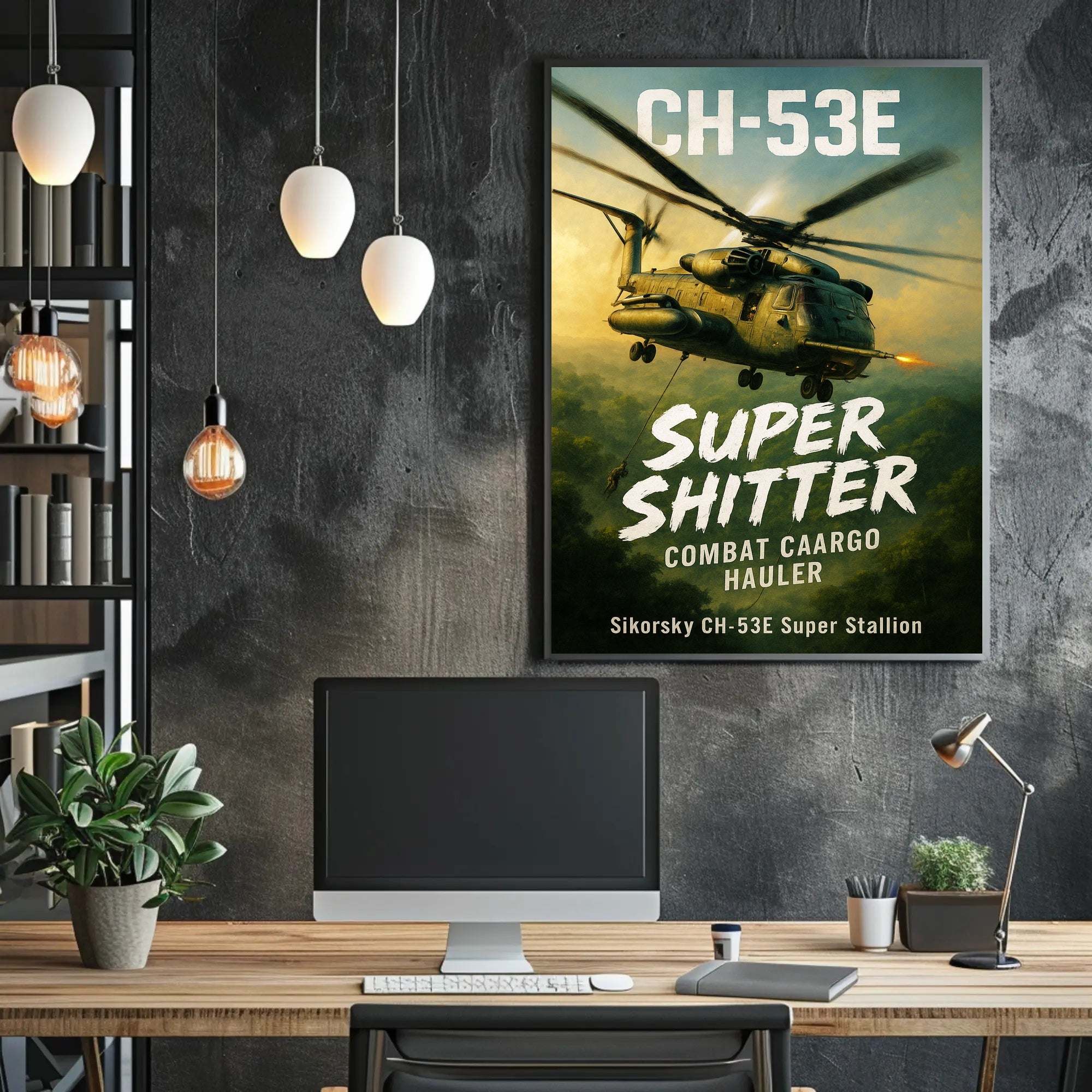 CH-53E Super Stallion Poster PosterGoat