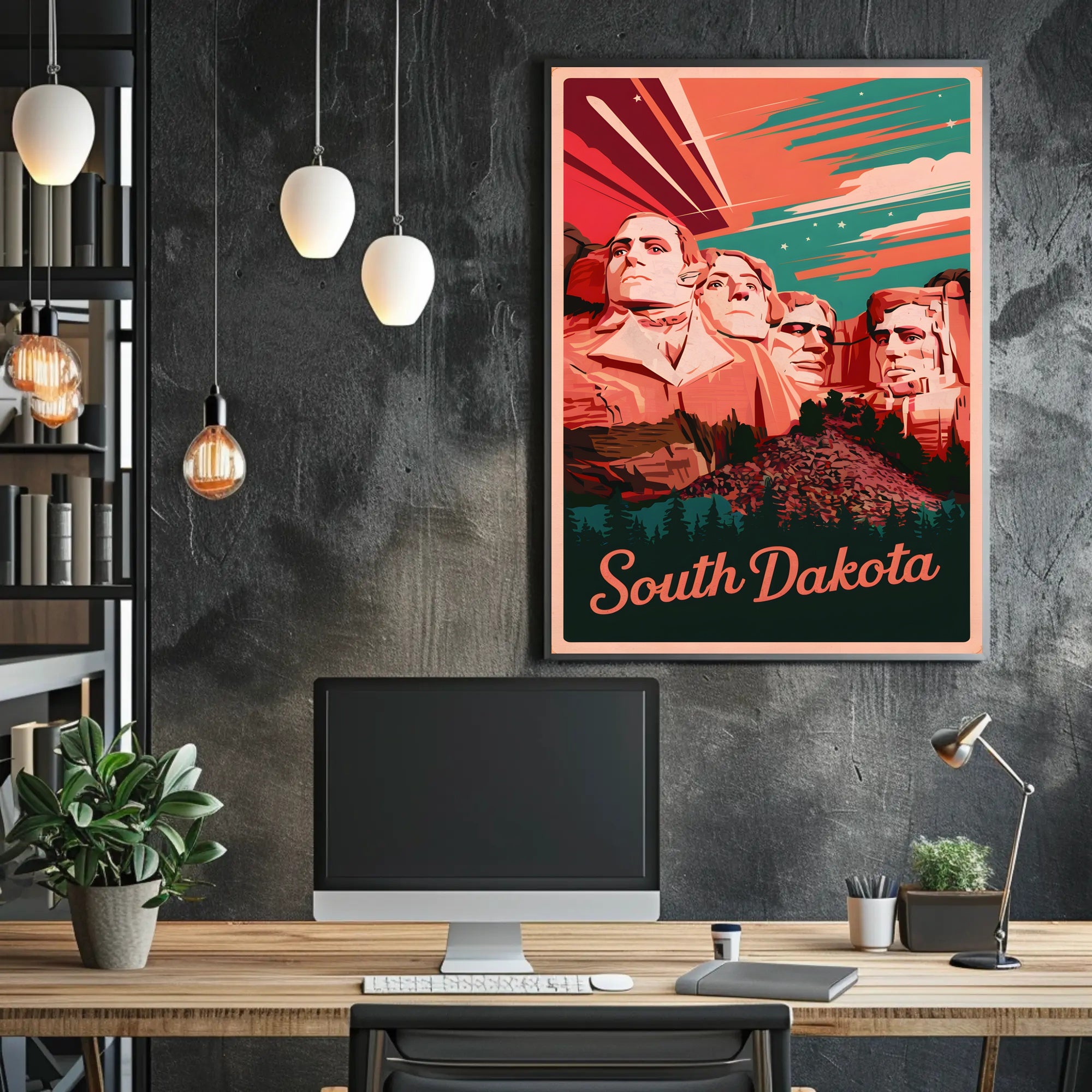 South Dakota Adventure Poster