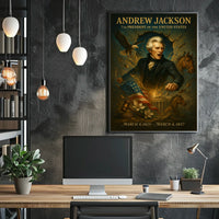 Andrew Jackson 7th President Poster
