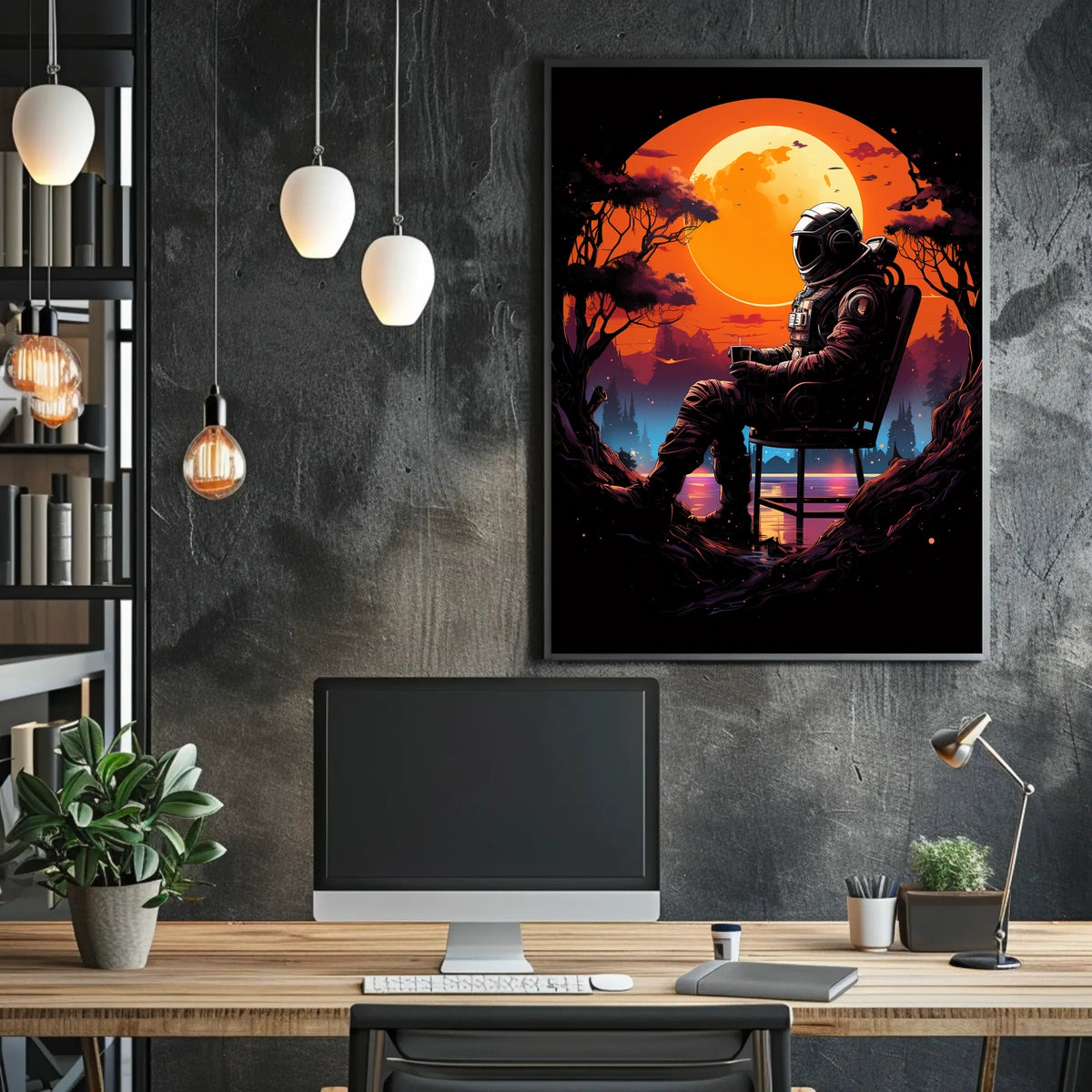 Cosmic Reflection Poster