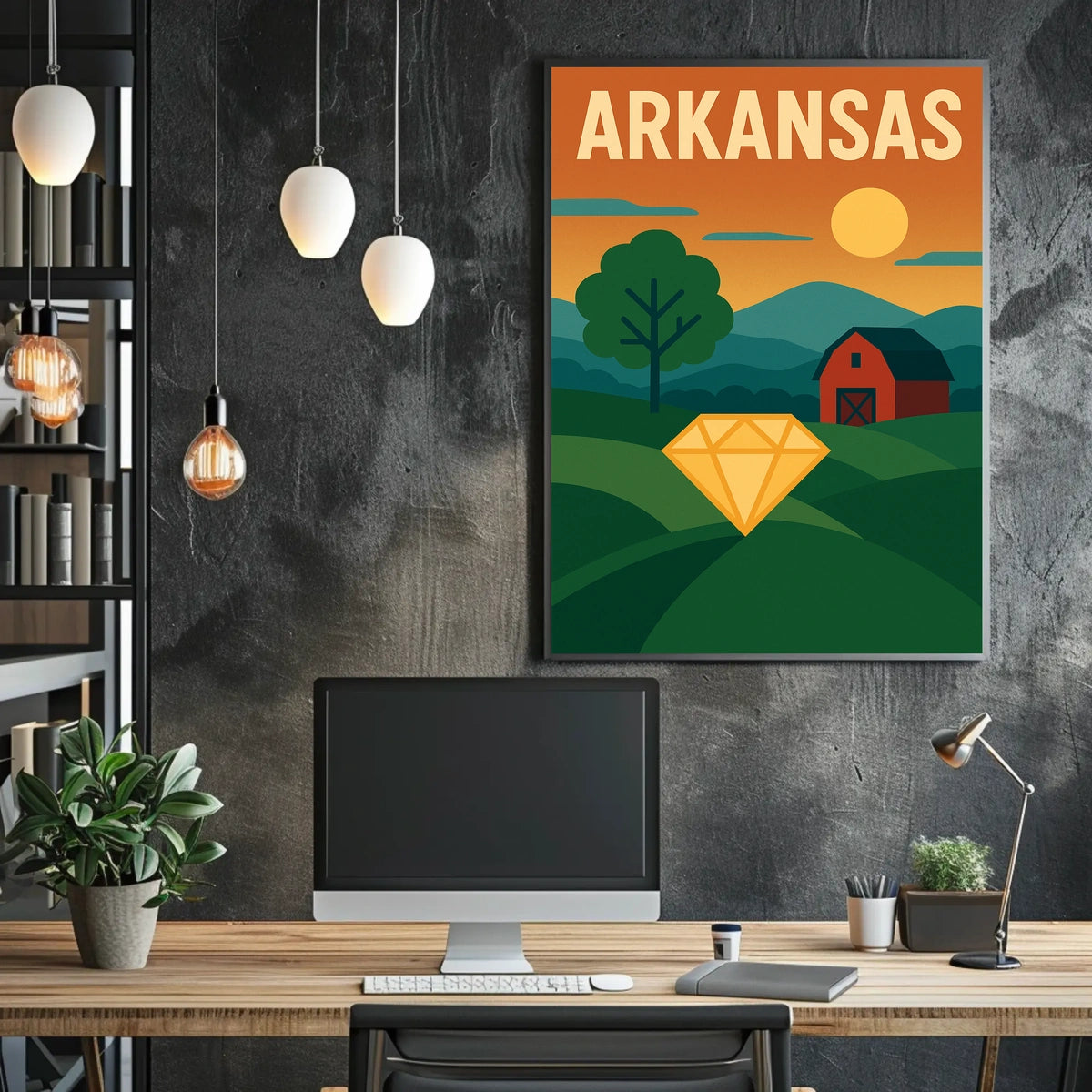 Arkansas Landscape Poster