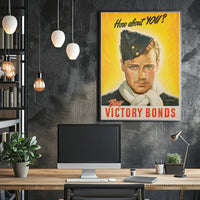 World War II Victory Bonds Propaganda Poster