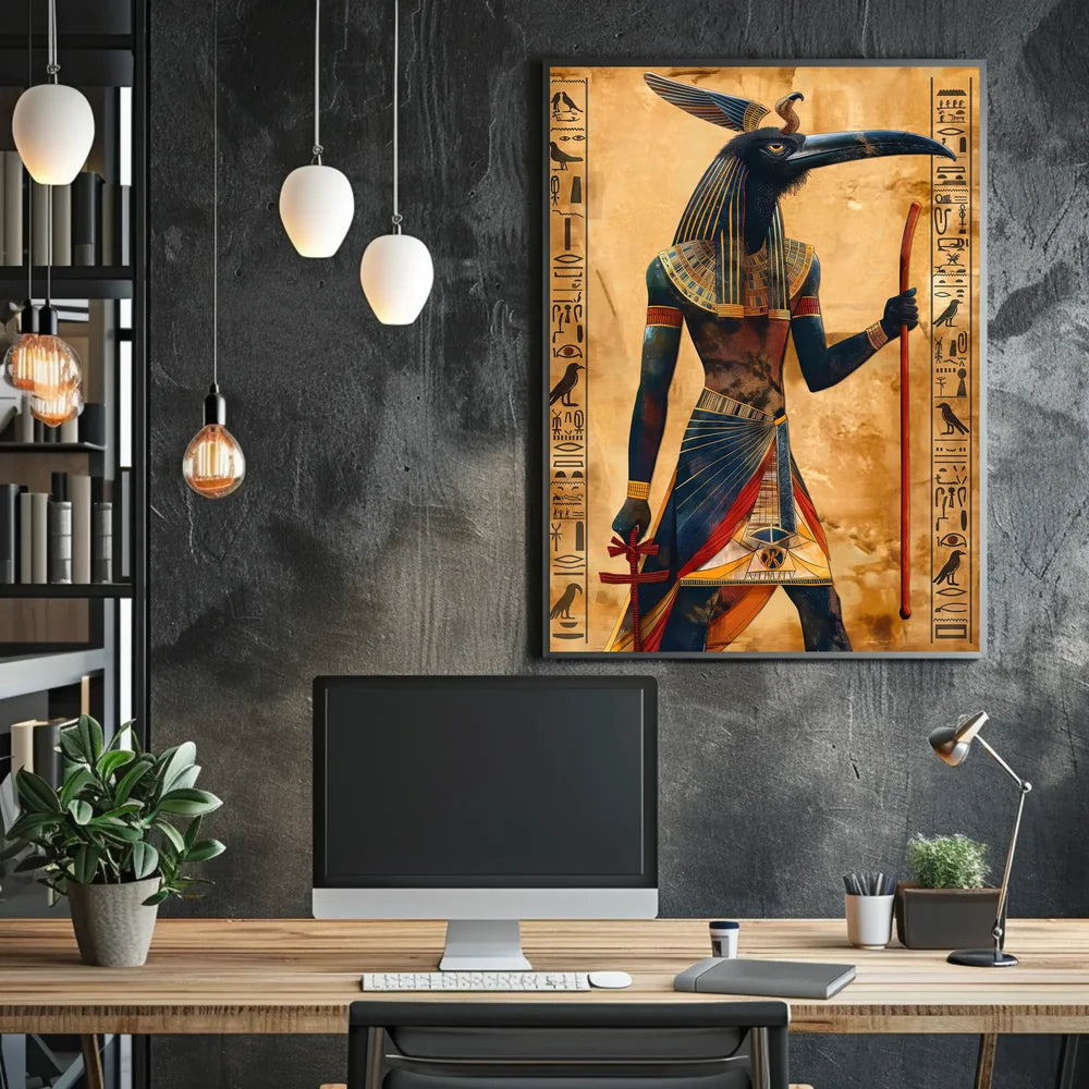 Abstract Avant-Garde Typography Art Poster