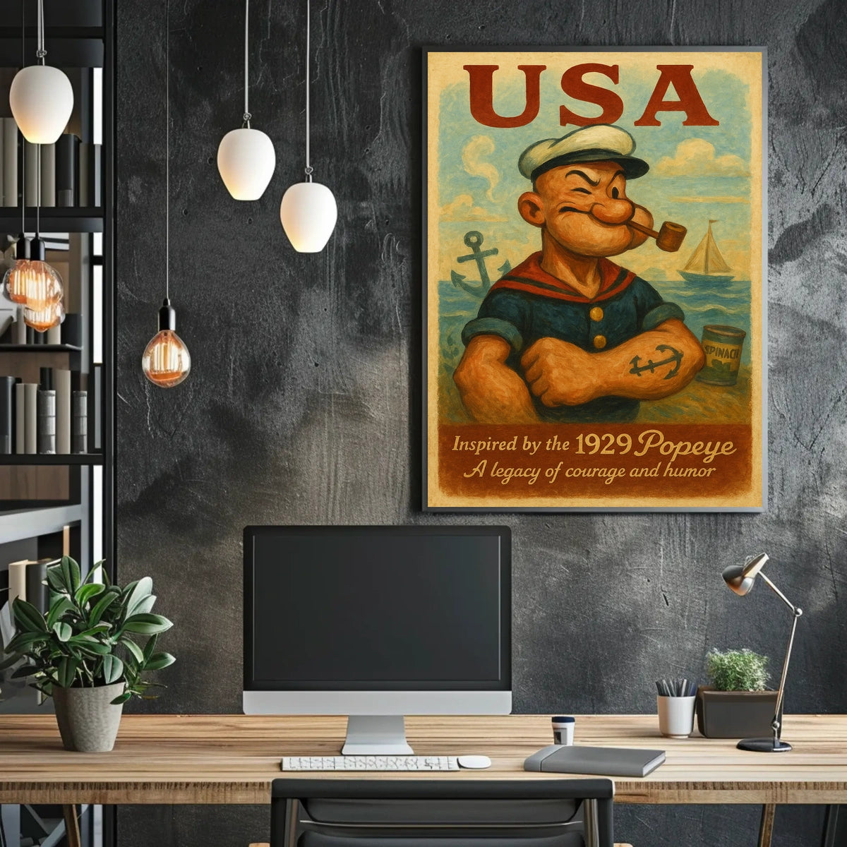 Popeye 1929 Art Poster POP-104