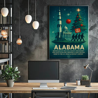 Alabama: A Journey Through History and Innovation Poster